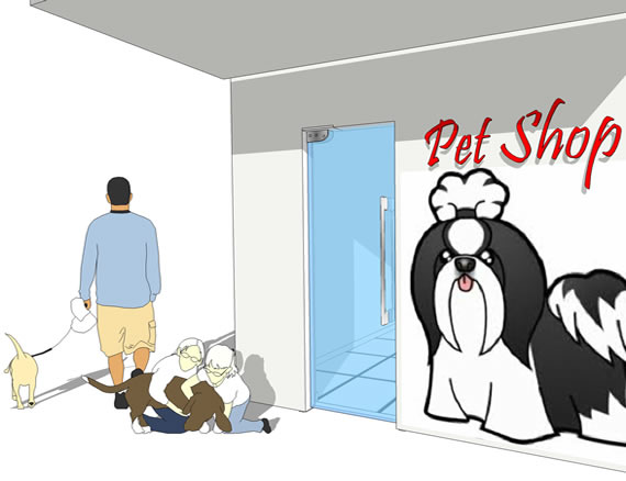 Pet Shop, SP Projeto Executivo e Obra da GS Construção Civil & Hospitalar